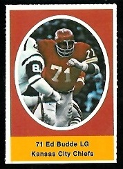 1972 Sunoco Stamps      267     Ed Budde